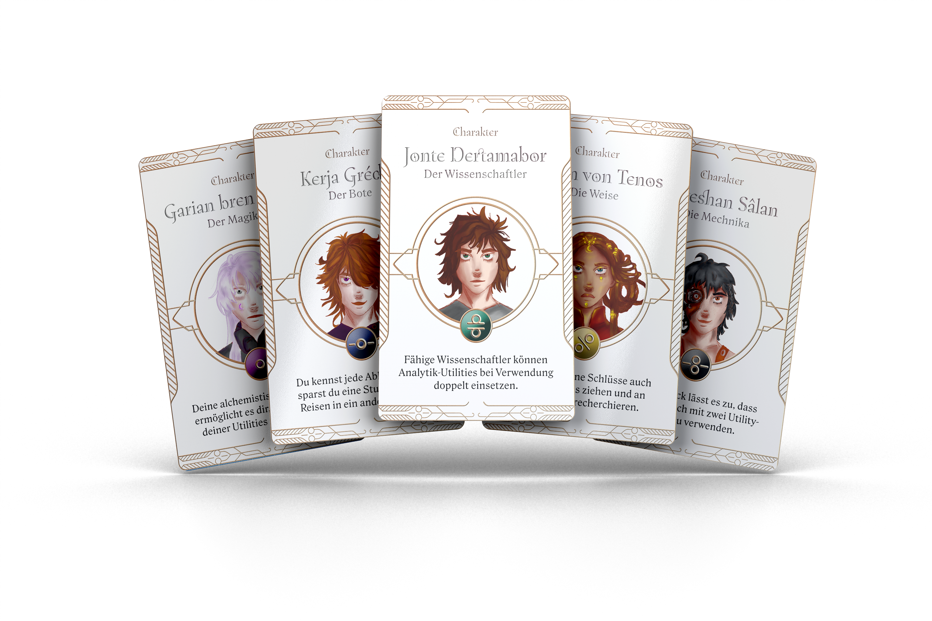 Arcforts Crowning Charaktere